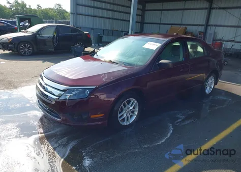 2012 Ford Fusion S из США, поврежденный, VIN 3FAHP0GA5CR347850